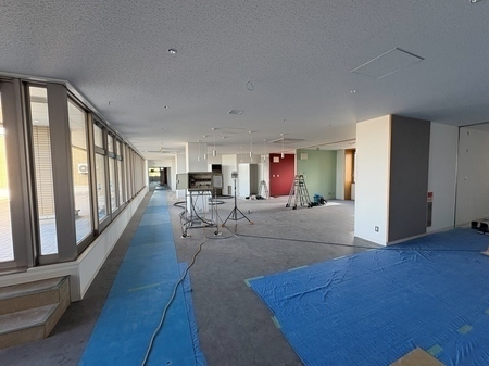 貸しオフィス施工状況